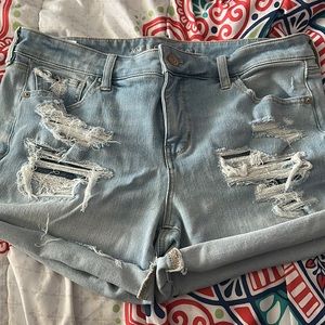 American eagle jean shorts